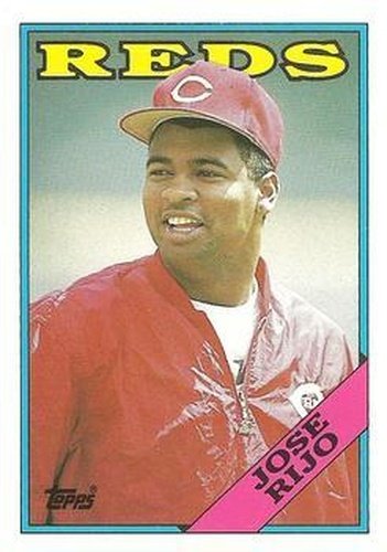 #92T Jose Rijo - Cincinnati Reds - 1988 Topps Traded Baseball