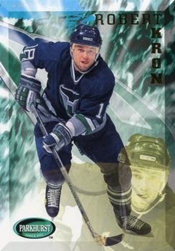 #92 Robert Kron - Hartford Whalers - 1995-96 Parkhurst International Hockey