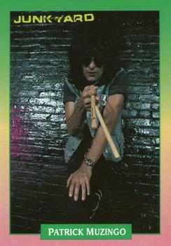 #92 Patrick Muzingo - 1991 Brockum Rock Cards
