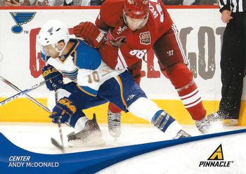 #92 Andy McDonald - St. Louis Blues - 2011-12 Panini Pinnacle Hockey