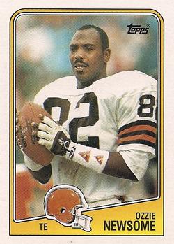 #92 Ozzie Newsome - Cleveland Browns - 1988 Topps Football