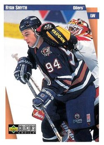 #92 Ryan Smyth - Edmonton Oilers - 1997-98 Collector's Choice Hockey