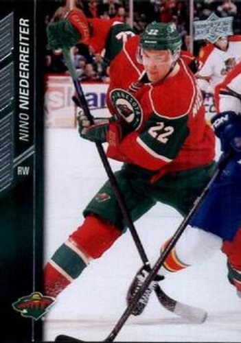 #92 Nino Niederreiter - Minnesota Wild - 2015-16 Upper Deck Hockey