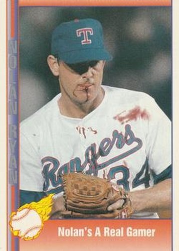 #92 Nolan Ryan - Texas Rangers - 1991 Pacific Nolan Ryan Texas Express I Baseball