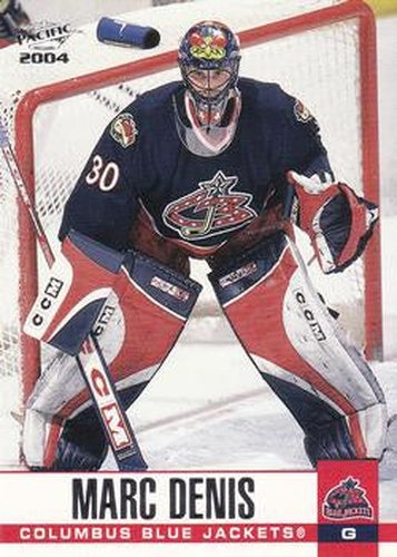 #92 Marc Denis - Columbus Blue Jackets - 2003-04 Pacific Hockey