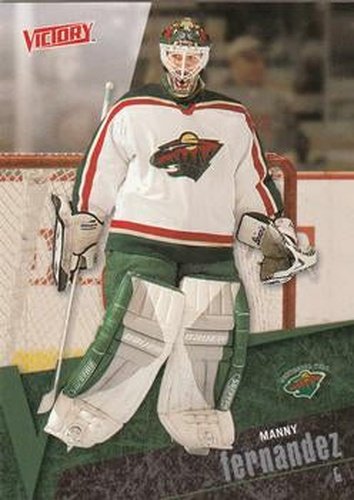 #92 Manny Fernandez - Minnesota Wild - 2003-04 Upper Deck Victory Hockey