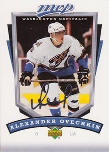 #292 Alexander Ovechkin - Washington Capitals - 2006-07 Upper Deck MVP Hockey