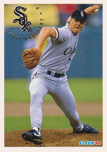 #92 Scott Radinsky - Chicago White Sox - 1994 Fleer Baseball