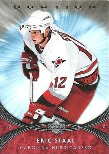 #92 Eric Staal - Eric Staal - 2007-08 Upper Deck Ovation Hockey