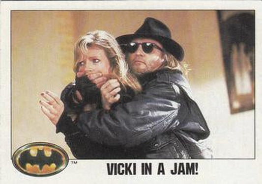 #92 Vicki in a jam! - 1989 Topps Batman