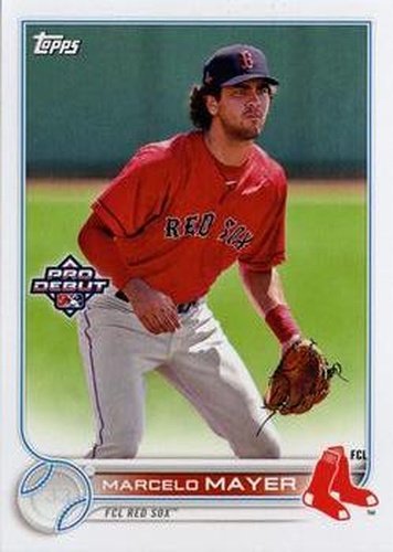 #PD-92 Marcelo Mayer - FCL Red Sox - 2022 Topps Pro Debut Baseball