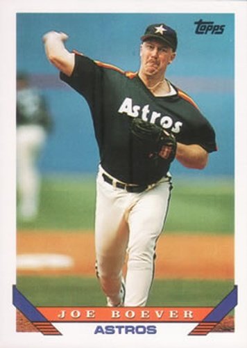 #792 Joe Boever - Houston Astros - 1993 Topps Baseball