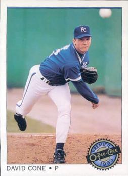 #92 David Cone - Kansas City Royals - 1993 O-Pee-Chee Premier Baseball