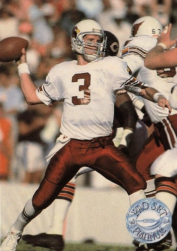 #92 Timm Rosenbach - Phoenix Cardinals - 1991 Pro Set Platinum Football