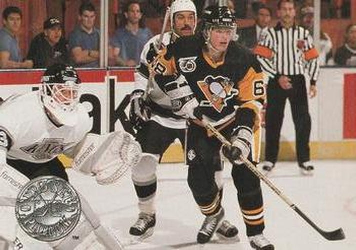 #92 Jaromir Jagr - Pittsburgh Penguins - 1991-92 Pro Set Platinum Hockey