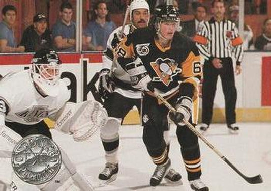 #92 Jaromir Jagr - Pittsburgh Penguins - 1991-92 Pro Set Platinum Hockey