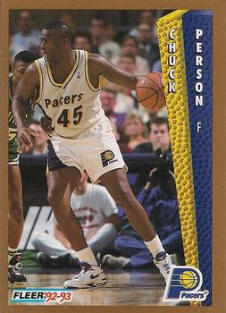 #92 Chuck Person - Indiana Pacers - 1992-93 Fleer Basketball