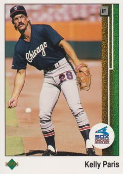 #192 Kelly Paris - Chicago White Sox - 1989 Upper Deck Baseball