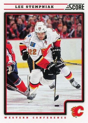 #92 Lee Stempniak - Calgary Flames - 2012-13 Score Hockey