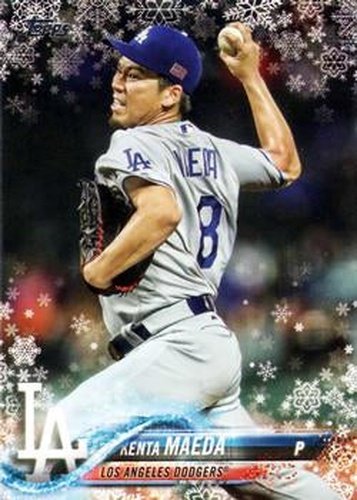#HMW92 Kenta Maeda - Los Angeles Dodgers - 2018 Topps Holiday Baseball