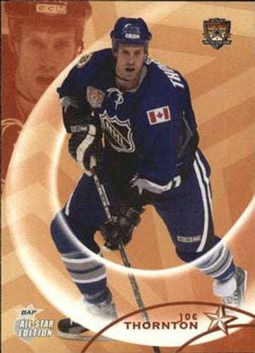 #92 Joe Thornton - Boston Bruins - 2002-03 Be a Player All-Star Edition Hockey