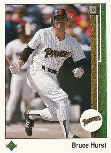 #792 Bruce Hurst - San Diego Padres - 1989 Upper Deck Baseball