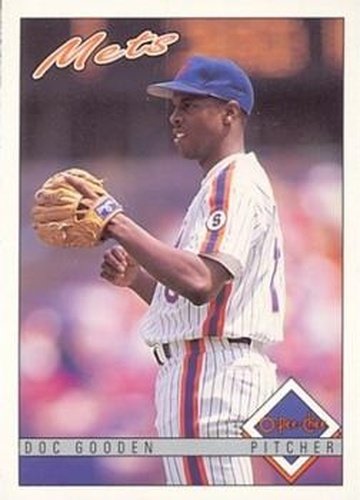 #92 Doc Gooden - New York Mets - 1993 O-Pee-Chee Baseball