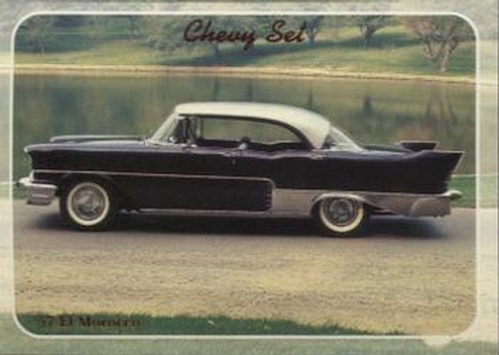 #92 57 El Morocco - 1992 Collect-A-Card Chevy