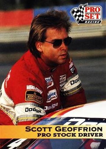 #92 Scott Geoffrion - 1992 Pro Set NHRA Racing