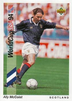 #92 Ally McCoist - Scotland - 1993 Upper Deck World Cup Preview English/Spanish Soccer