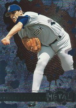 #92 Andy Pettitte - New York Yankees - 1996 Metal Universe Baseball