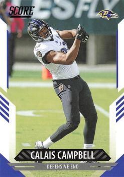 #92 Calais Campbell - Baltimore Ravens - 2021 Score Football