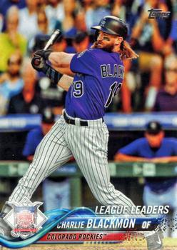 #92 Charlie Blackmon - Colorado Rockies - 2018 Topps Baseball