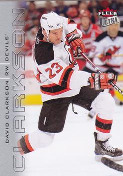 #92 David Clarkson - New Jersey Devils - 2009-10 Ultra Hockey