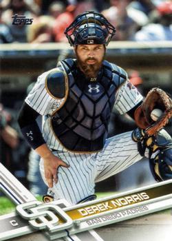 #92 Derek Norris - San Diego Padres - 2017 Topps Baseball
