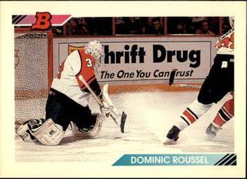 #92 Dominic Roussel - Philadelphia Flyers - 1992-93 Bowman Hockey