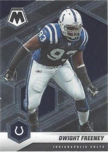 #92 Dwight Freeney - Indianapolis Colts - 2021 Panini Mosaic Football