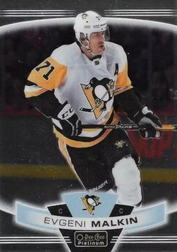 #92 Evgeni Malkin - Pittsburgh Penguins - 2019-20 O-Pee-Chee Platinum Hockey