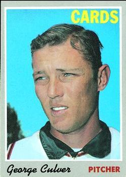 #92 George Culver - St. Louis Cardinals - 1970 Topps Baseball