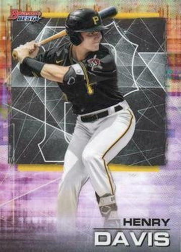 #92 Henry Davis - Pittsburgh Pirates - 2021 Bowman's Best Baseball