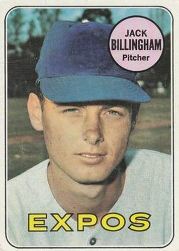 #92 Jack Billingham - Montreal Expos - 1969 Topps Baseball