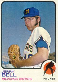 #92 Jerry Bell - Milwaukee Brewers - 1973 Topps Baseball