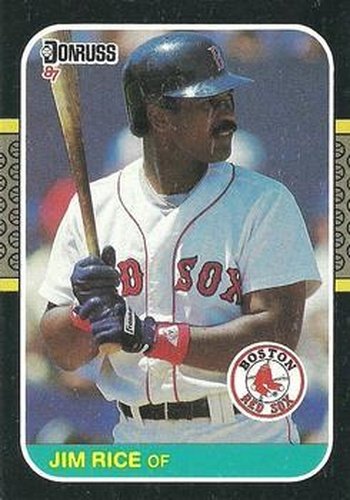 #92 Jim Rice - Boston Red Sox - 1987 Donruss Baseball