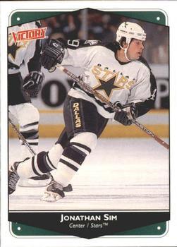 #92 Jon Sim - Dallas Stars - 1999-00 Upper Deck Victory Hockey