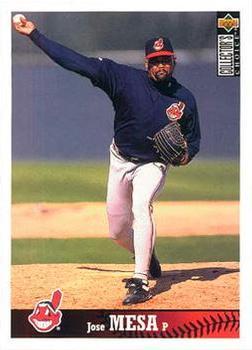 #92 Jose Mesa - Cleveland Indians - 1997 Collector's Choice Baseball