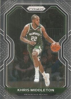 #92 Khris Middleton - Milwaukee Bucks - 2020-21 Panini Prizm Basketball