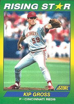 #92 Kip Gross - Cincinnati Reds - 1992 Score 100 Rising Stars Baseball