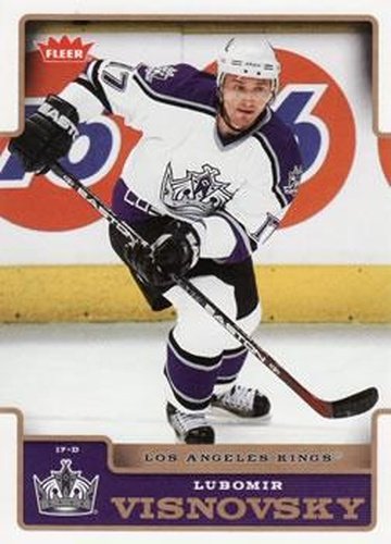 #92 Lubomir Visnovsky - Los Angeles Kings - 2006-07 Fleer Hockey