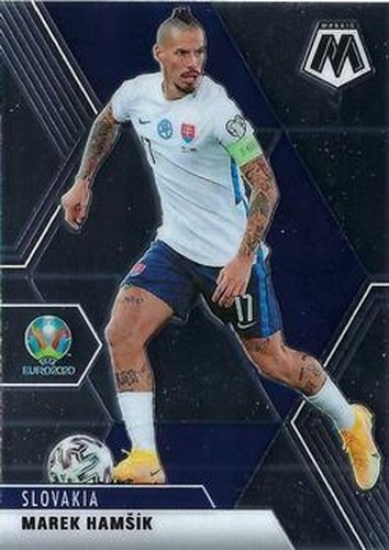 #92 Marek Hamsik - Slovakia - 2021 Panini Mosaic UEFA EURO Soccer