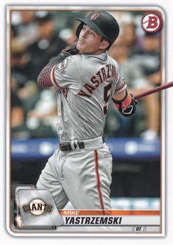 #92 Mike Yastrzemski - San Francisco Giants - 2020 Bowman Baseball